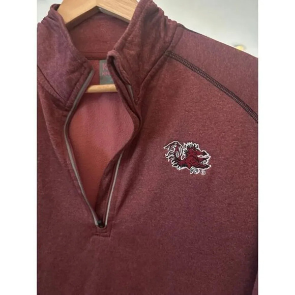 NCAA South Carolina Gamecocks Pullover Sweater Size Medium-Burgundy - Picture 4 of 6
